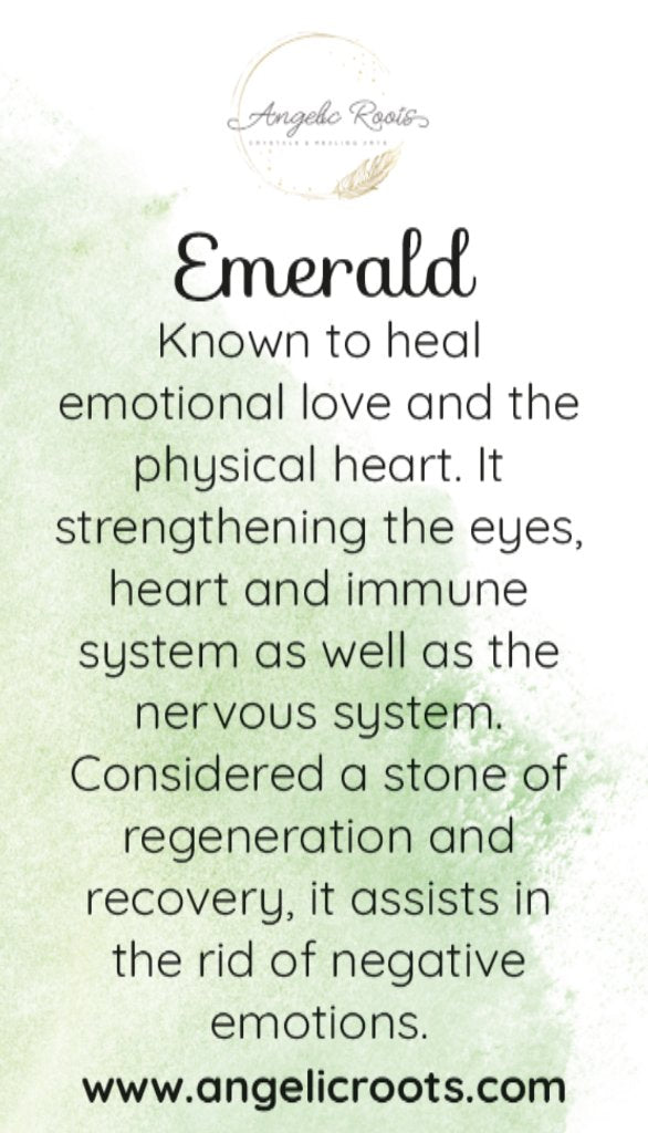 Emerald Crystal Card