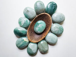 Green Aventurine Palm Stone