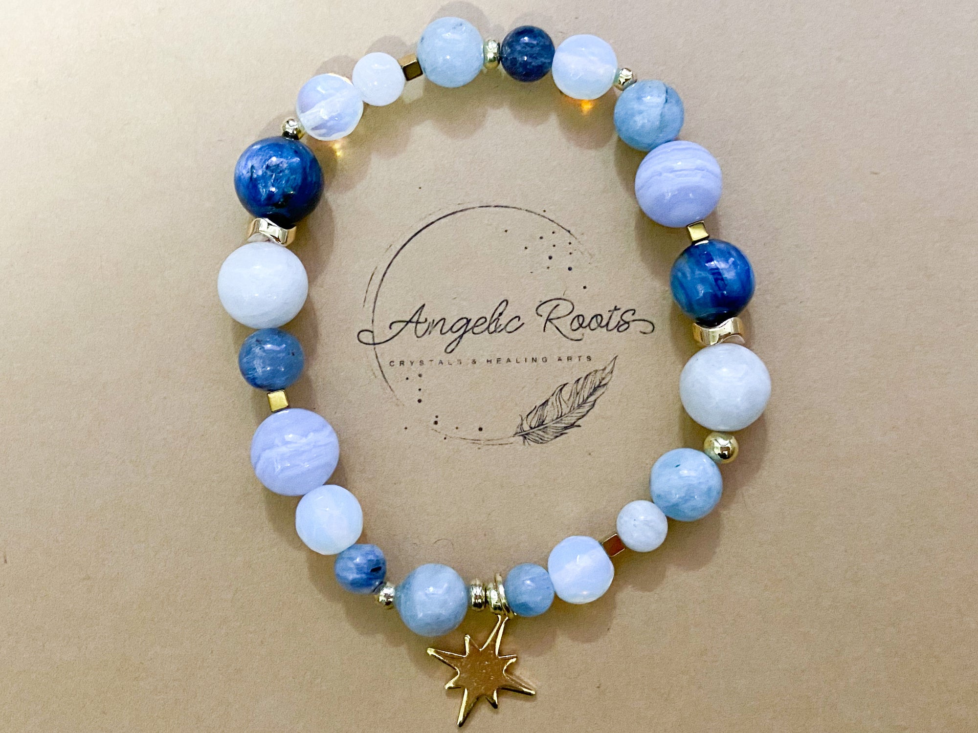Holiday Collection || Blue Winter Bracelet || Reiki Infused