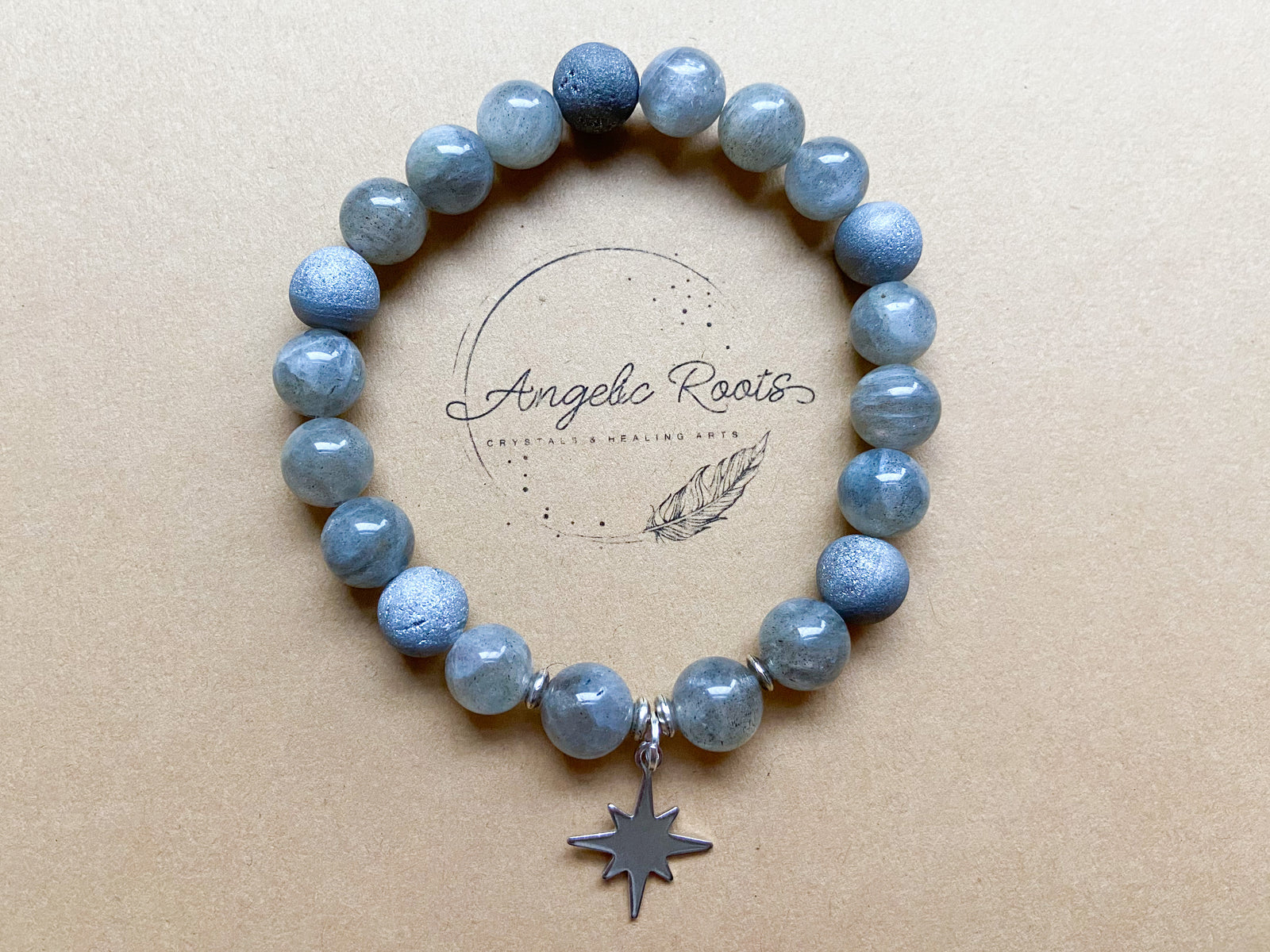 Holiday Collection || Labradorite & Druzy Quartz || Reiki Infused