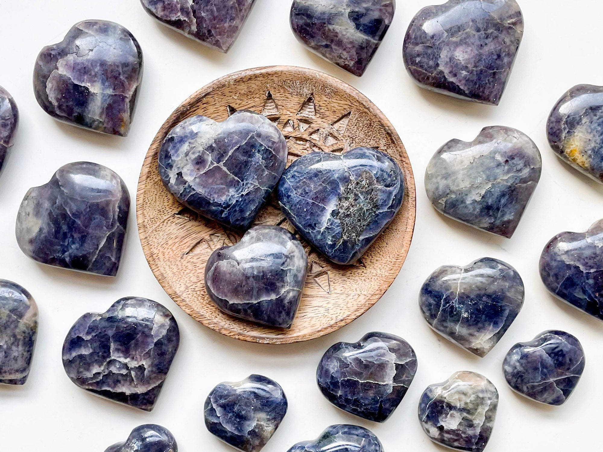 Iolite Heart