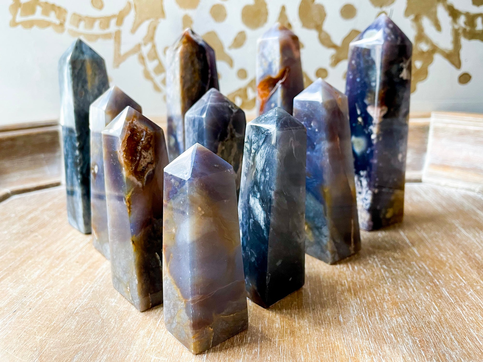 Purple Agate Points || Indonesia