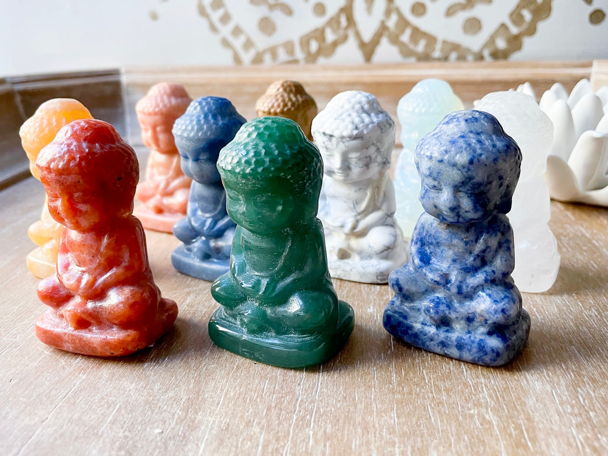 Crystal Buddha Carving || 2.5"