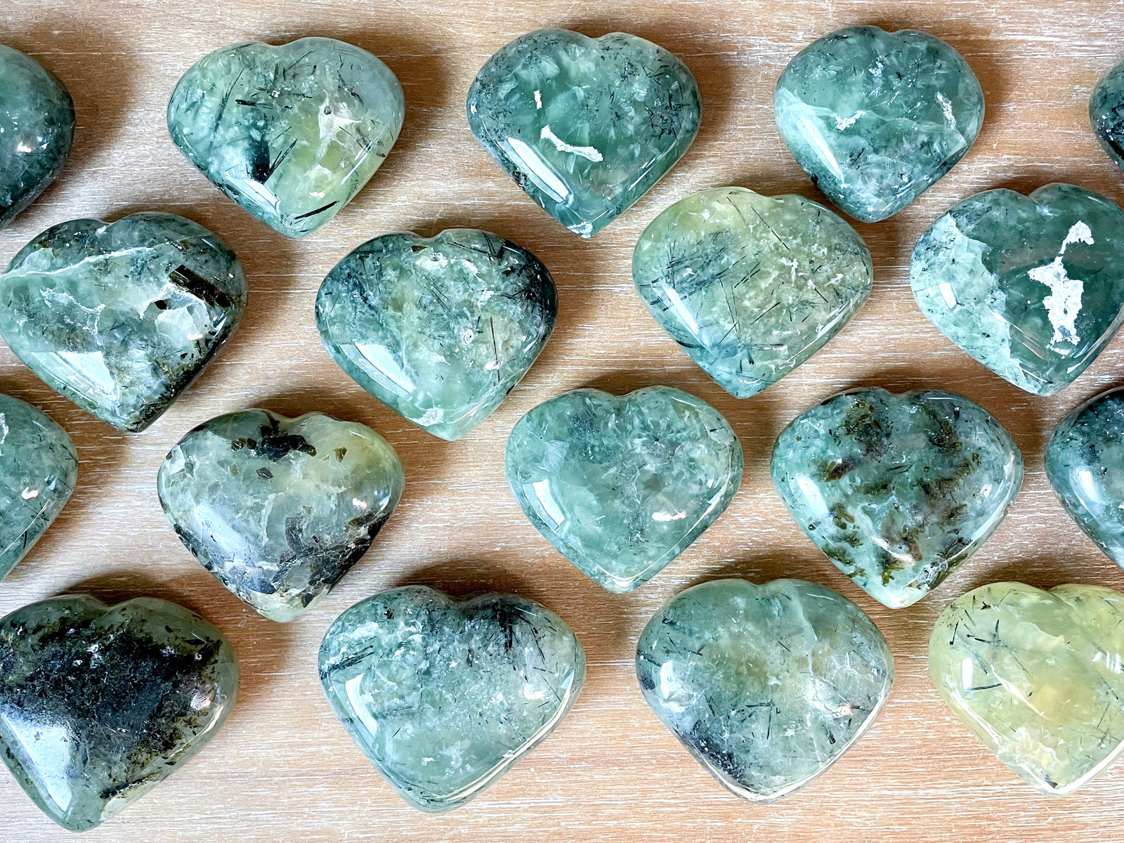 Prehnite Heart