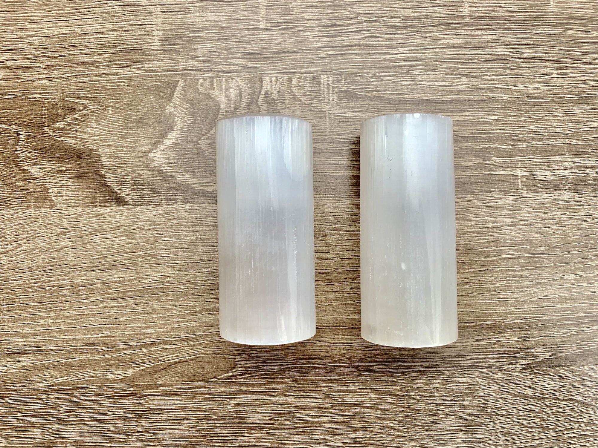 Selenite Harmonizer Pair || Flat