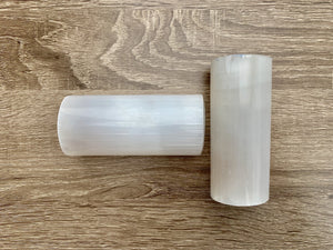 Selenite Harmonizer Pair || Flat