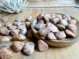 Brown Rhyolite Tumbled Stone