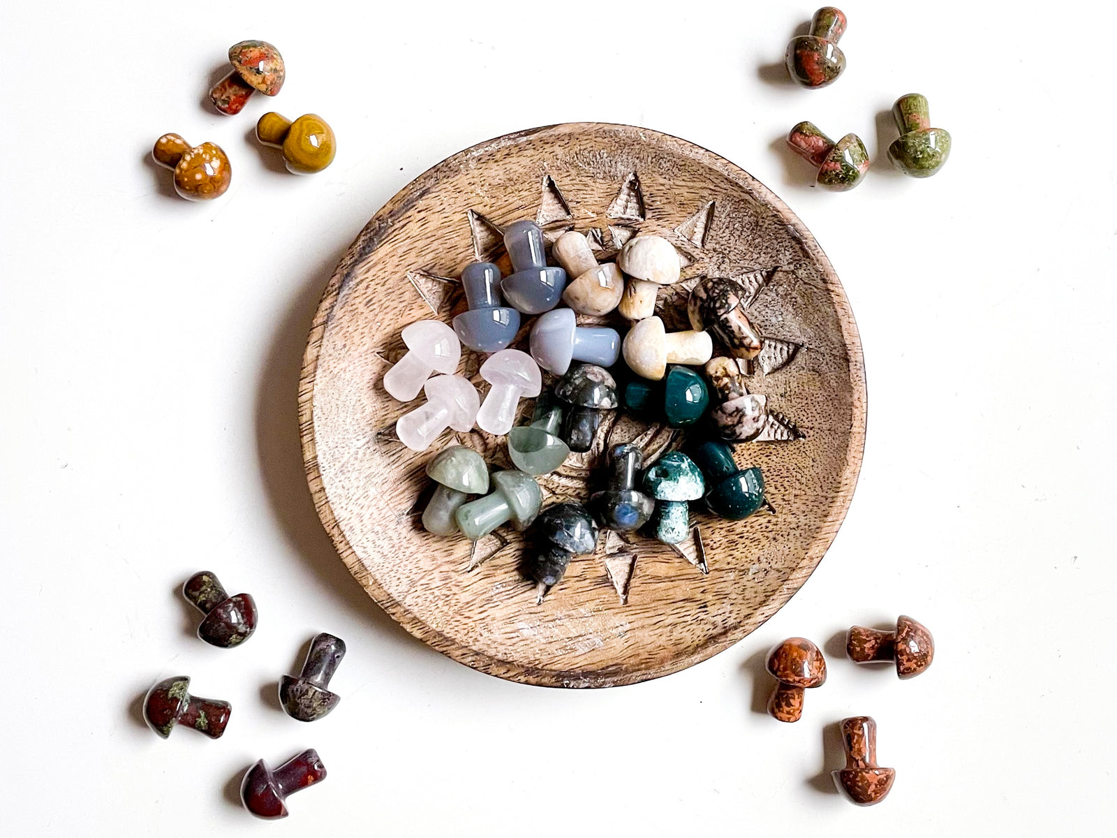 Mini Crystal Mushroom || 0.75"