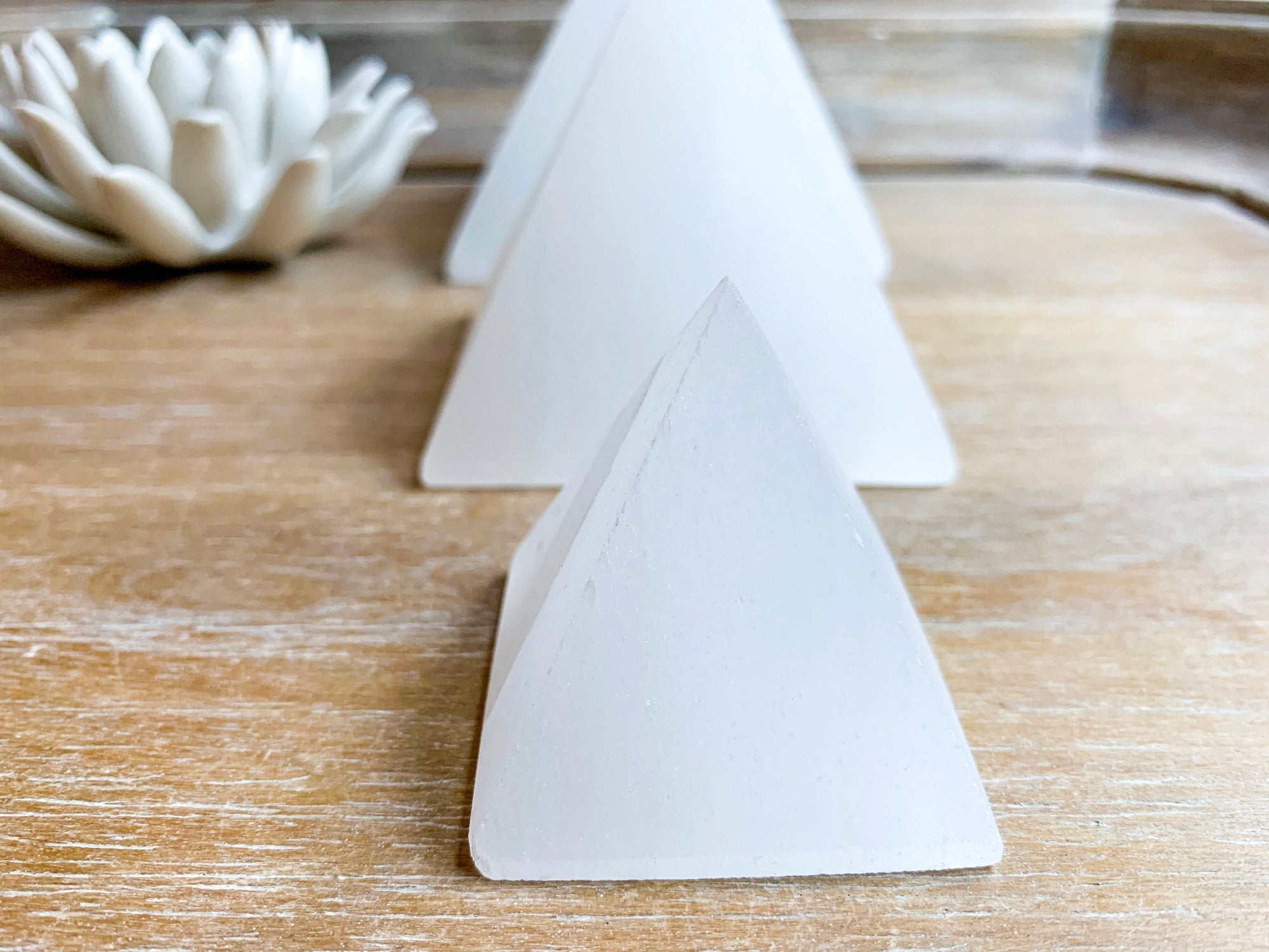 Selenite Pyramid