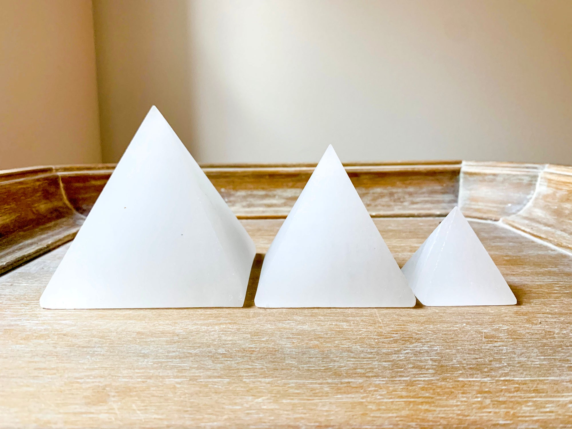 Selenite Pyramid