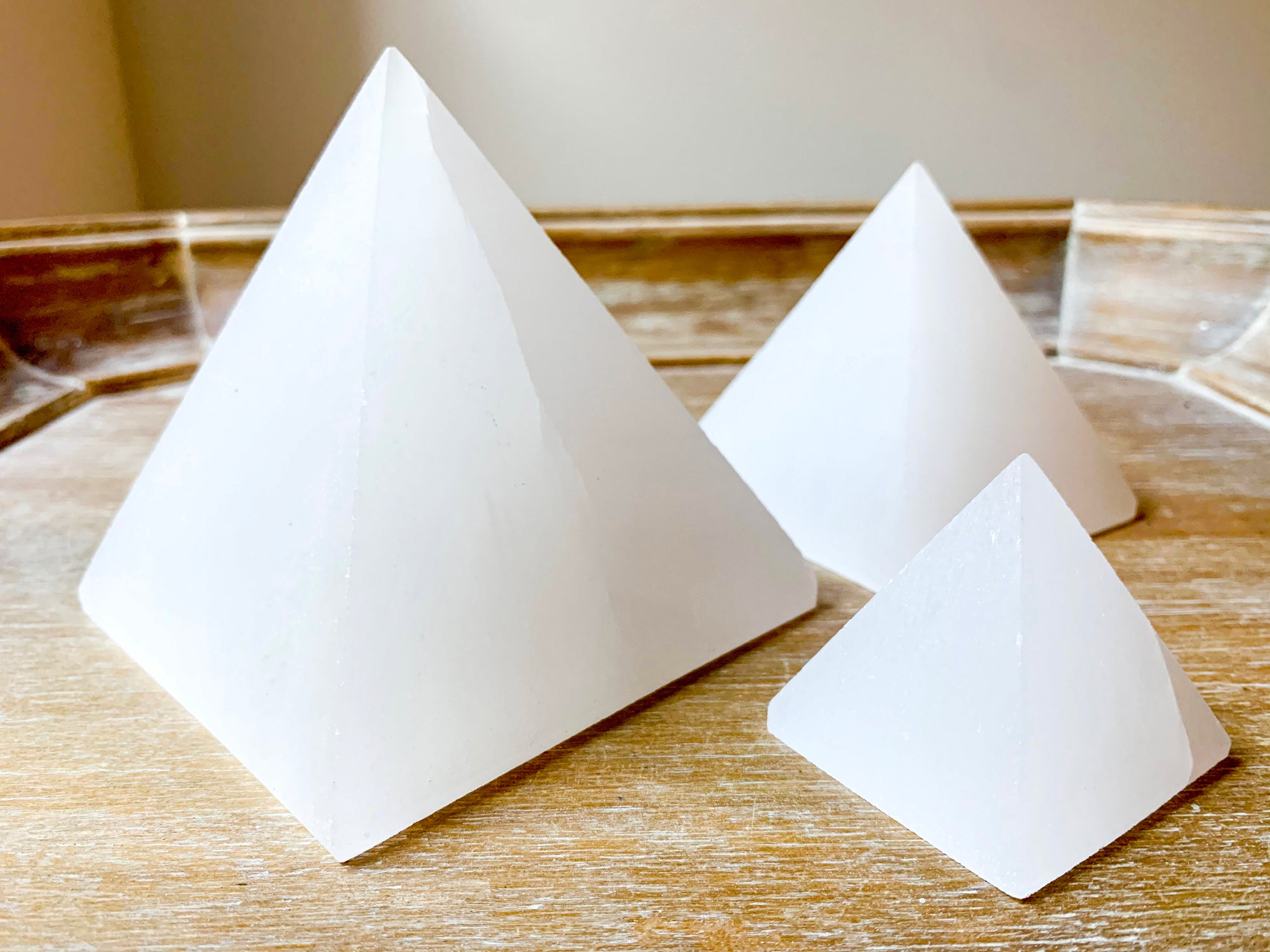 Selenite Pyramid