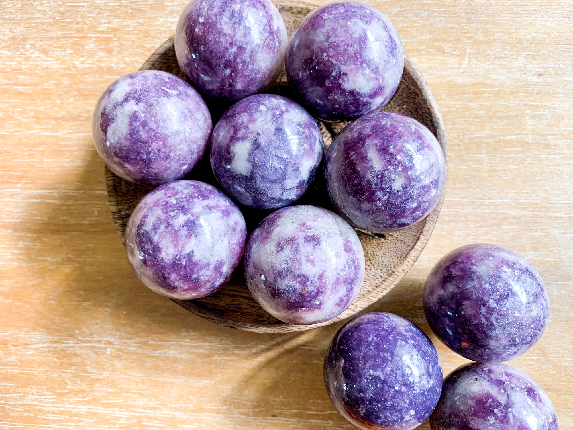 Lepidolite Sphere || Small