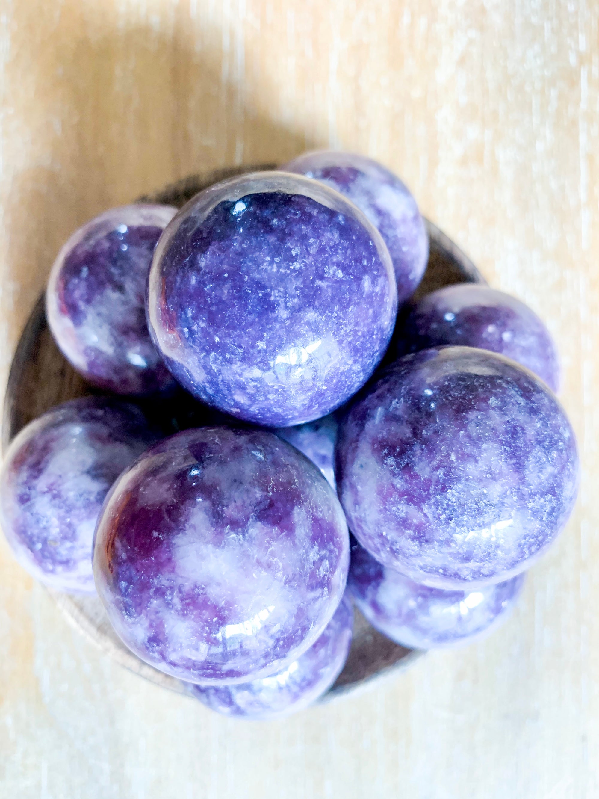 Lepidolite Sphere || Small