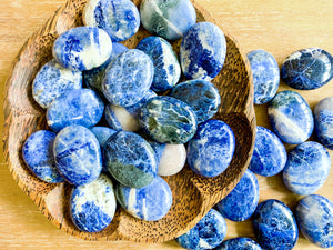 Sodalite Palm Stone