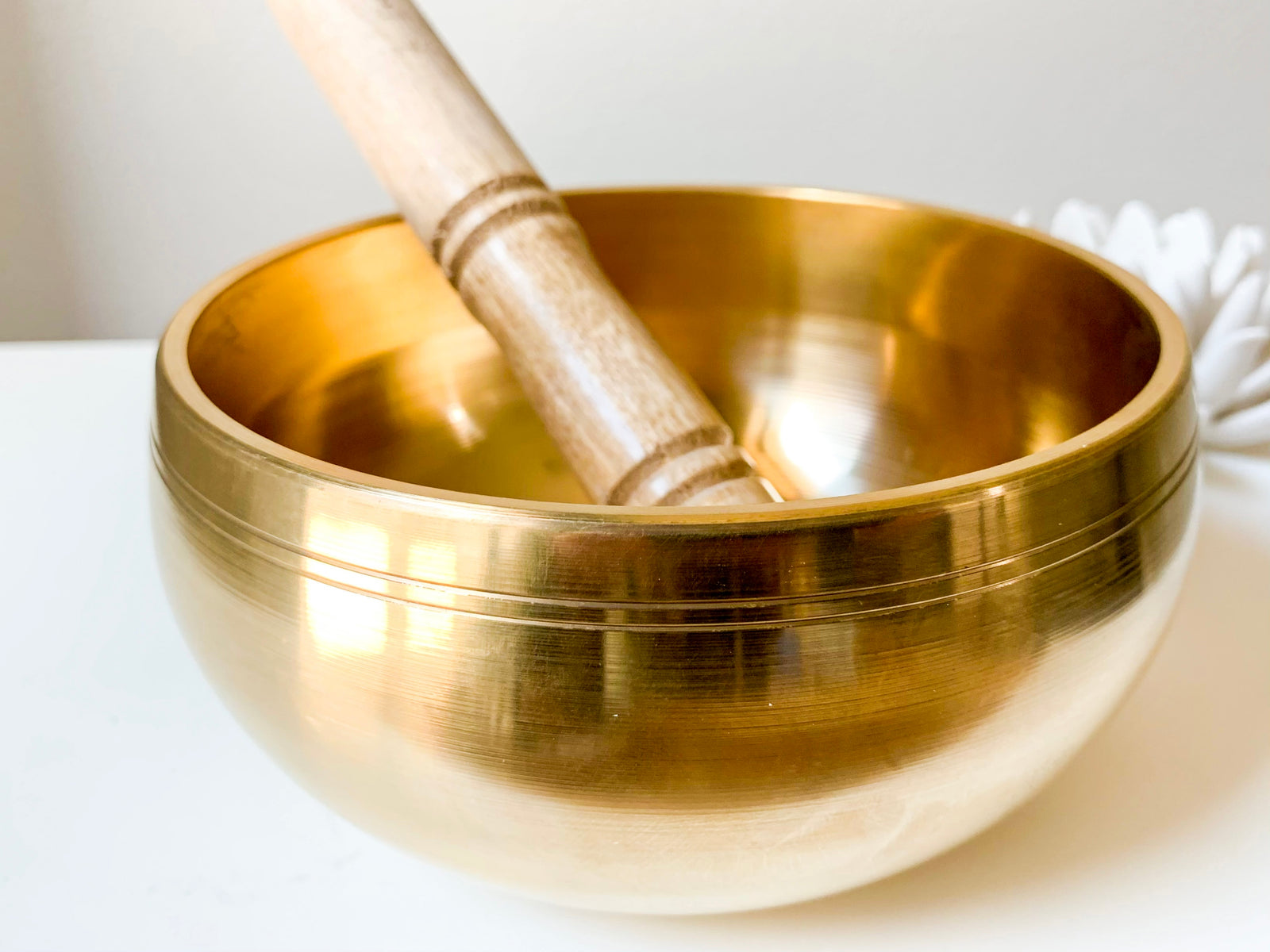 Brass Singing Bowl || 6 inch