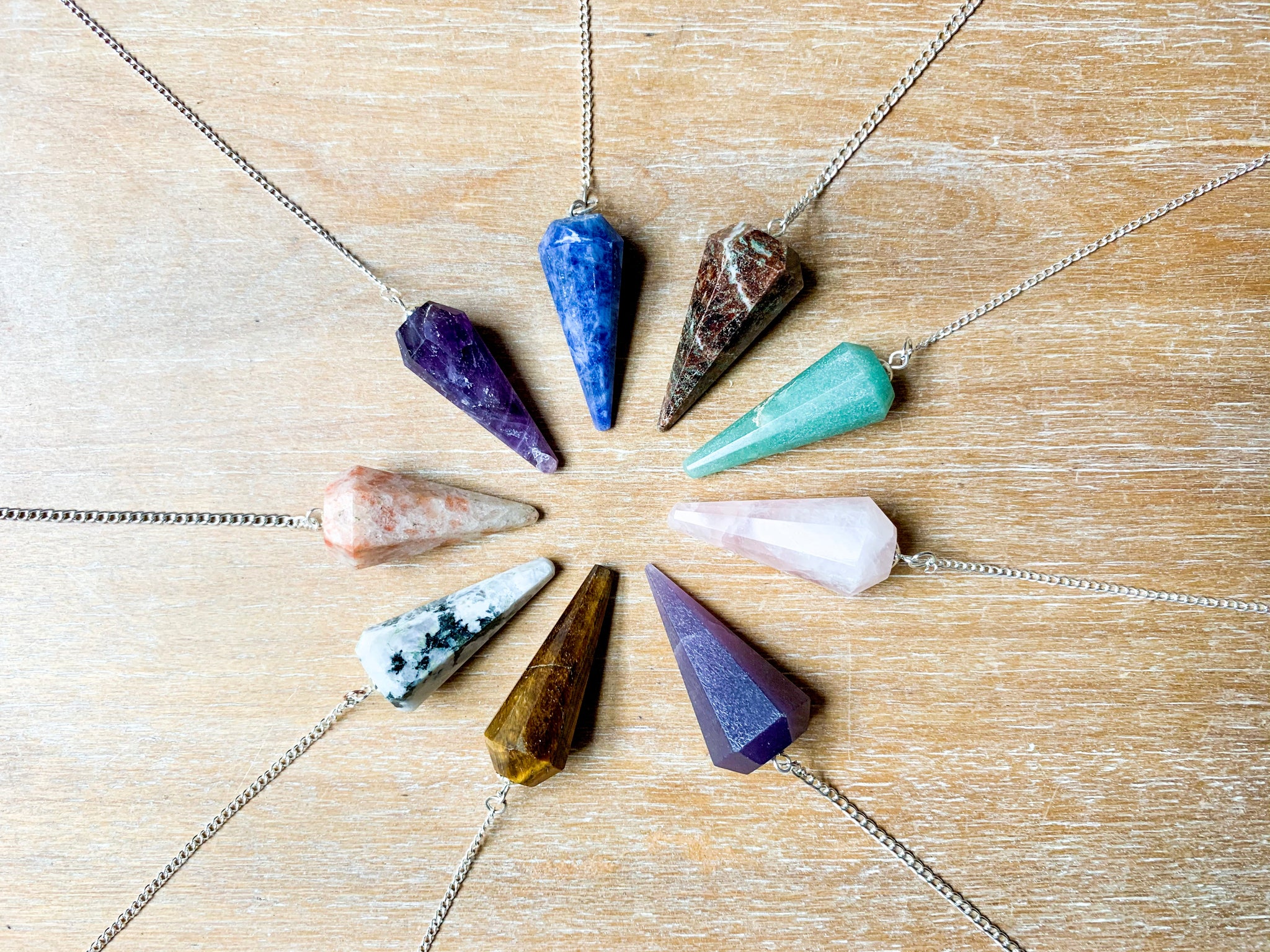 Crystal hotsell jewelry pendulum