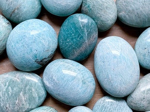 Amazonite Palm Stone