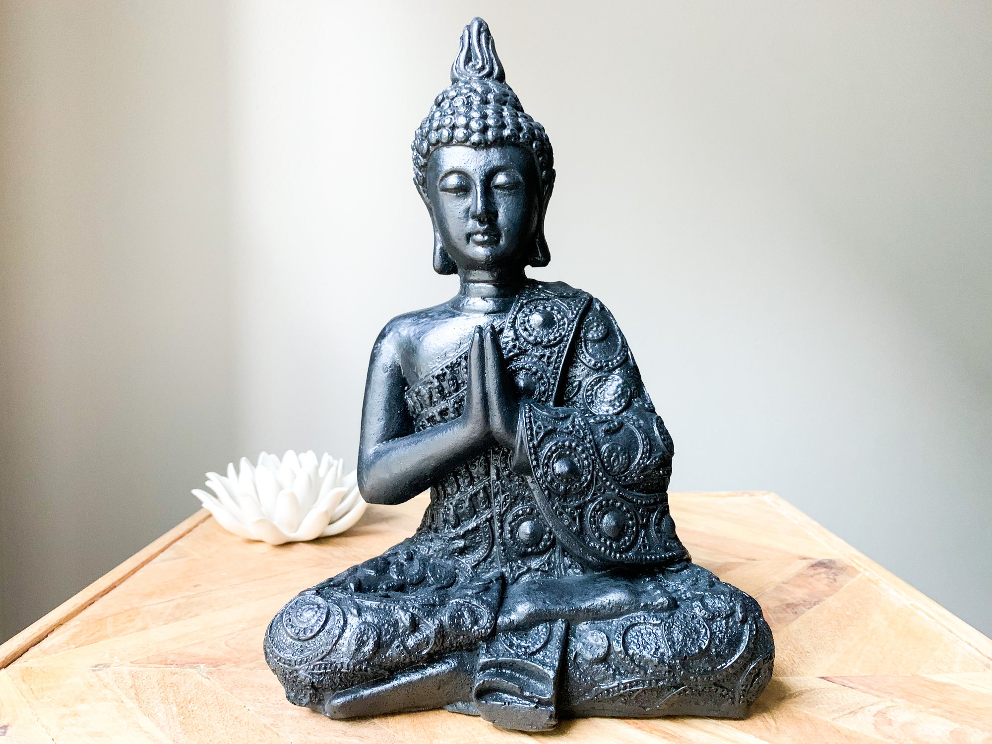 Shungite Buddha Statue - Extra Large