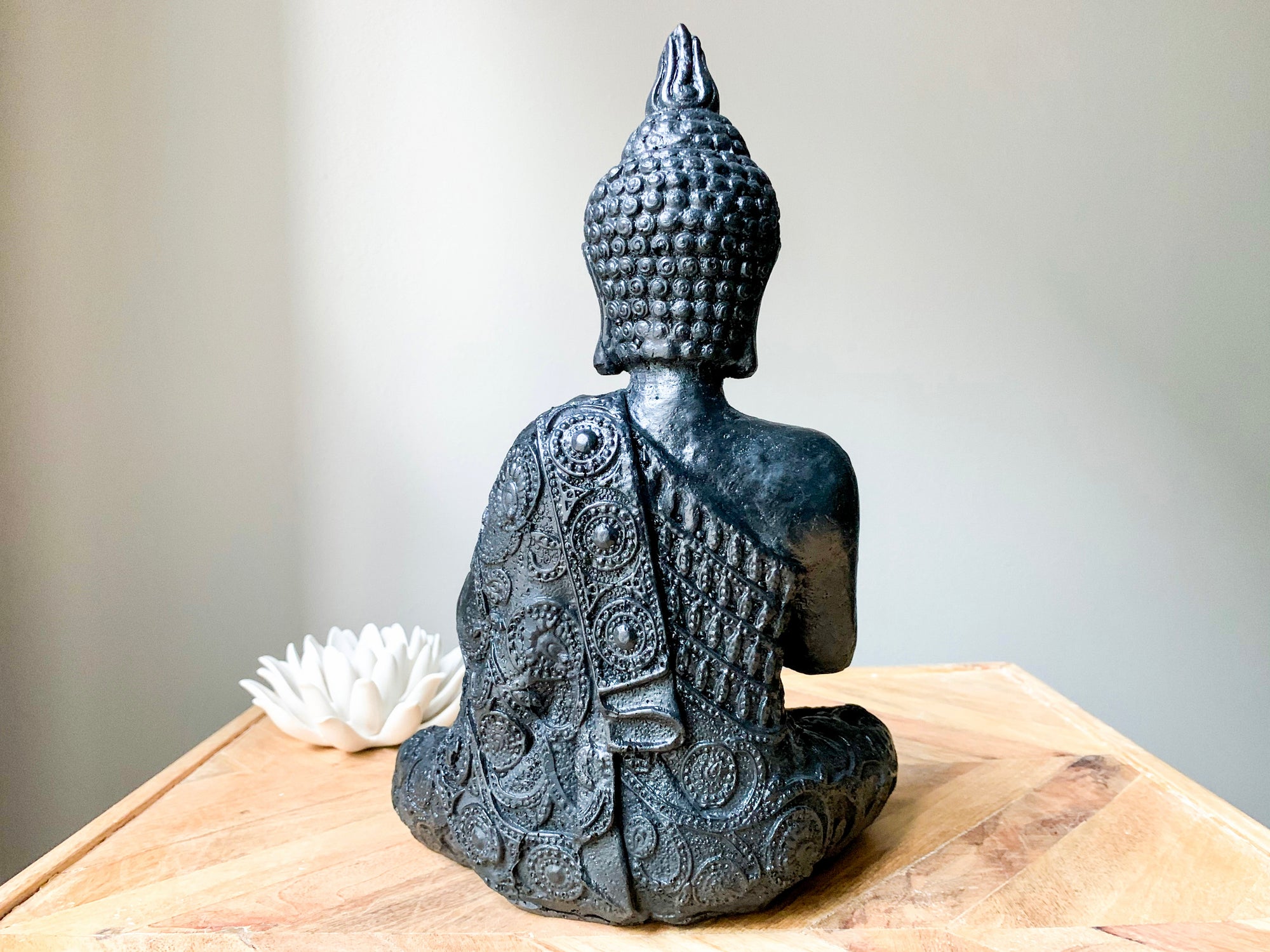 Shungite Buddha Statue - Extra Large