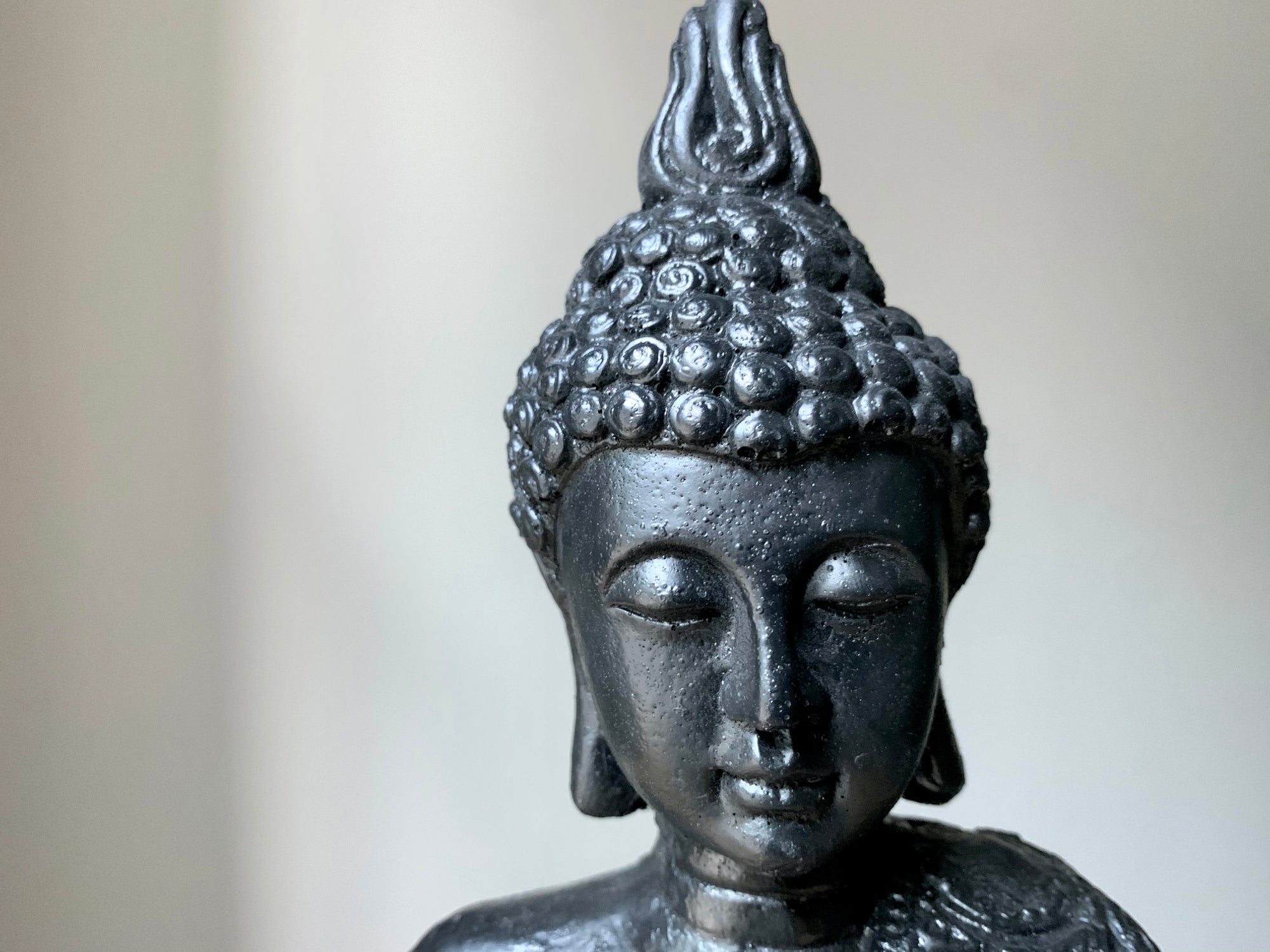 Shungite Buddha Statue - Extra Large