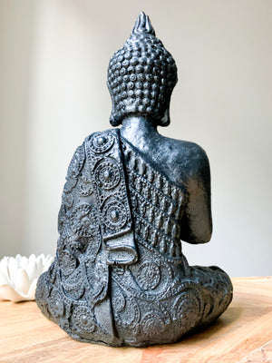 Shungite Buddha Statue - Extra Large