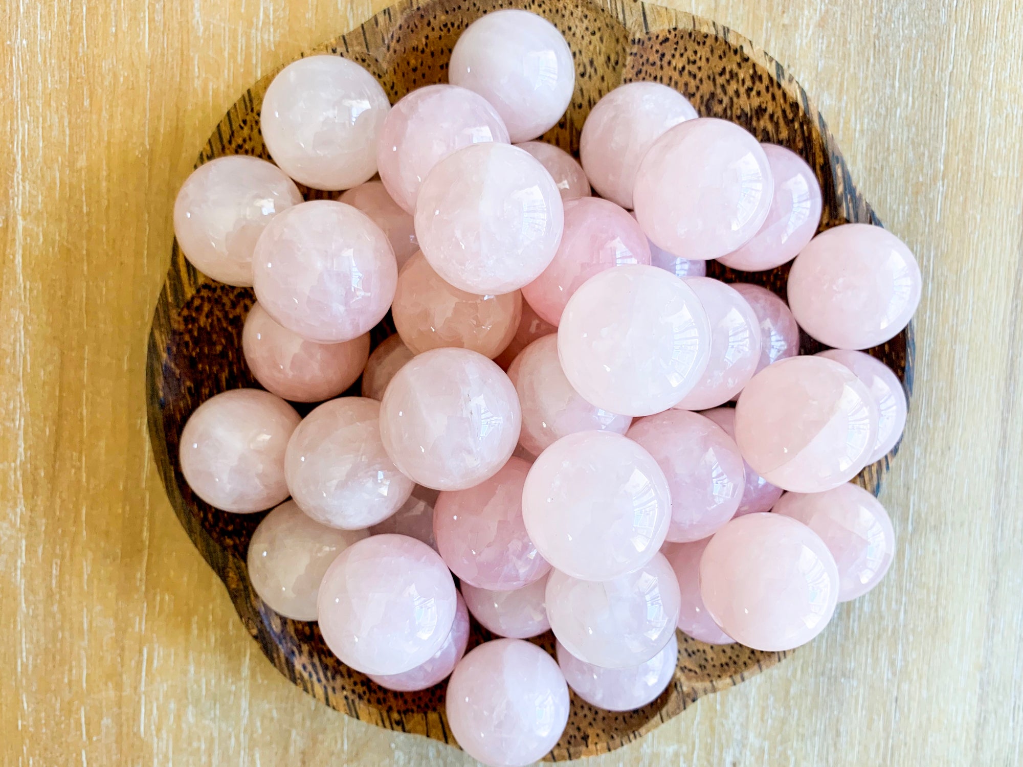 Rose Quartz Sphere || Mini