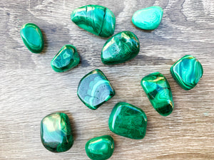 Malachite Tumbled Stone