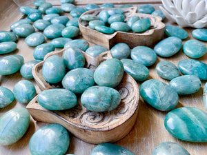 Amazonite Mini Palm Stone