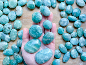 Amazonite Mini Palm Stone