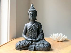 Shungite Buddha Statue - Large