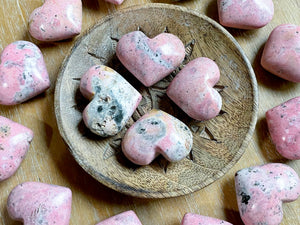 Rhodonite Heart