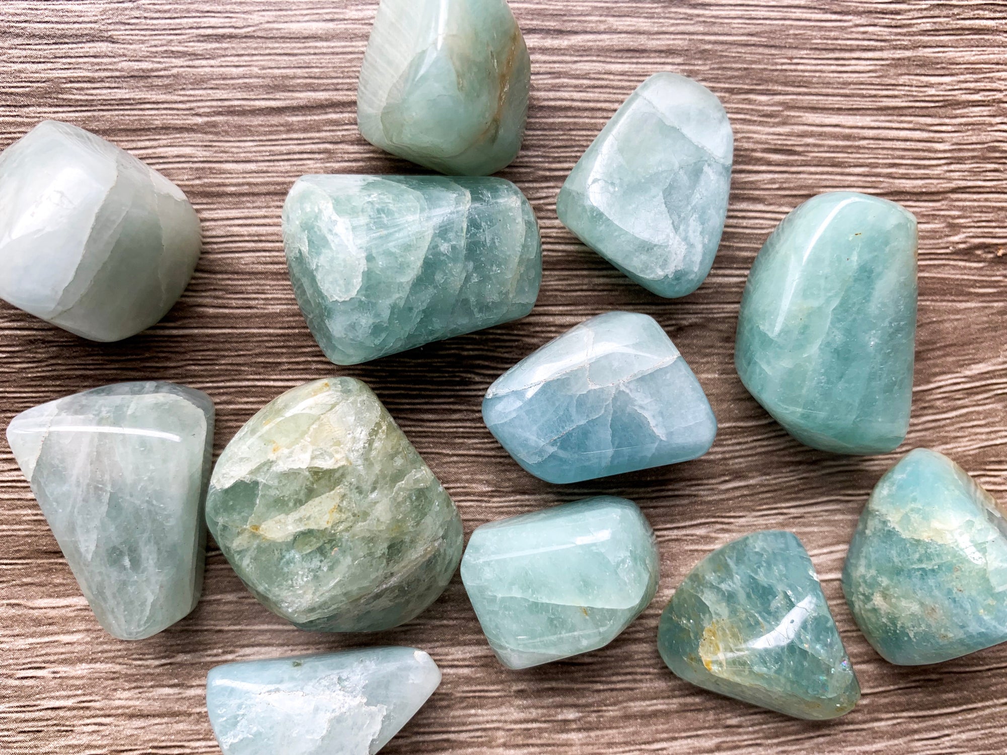 Aquamarine (Beryl) Tumbled Stone