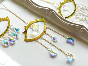 Evil Eye Rainbow Catcher || Gold