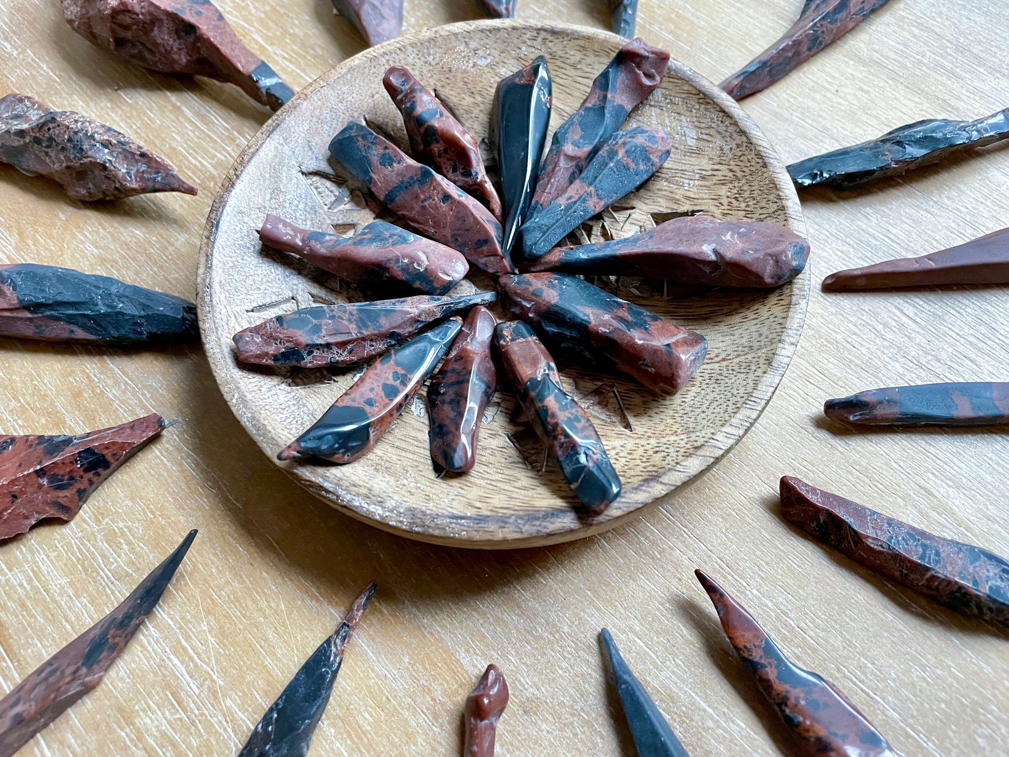 Mahogany Obsidian Needle || Vintage Collection