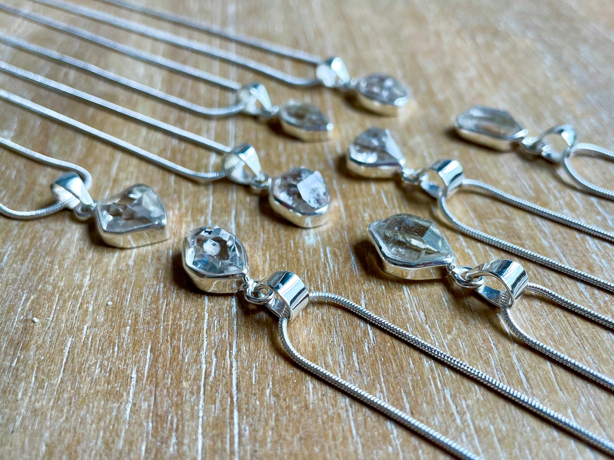 Herkimer Diamond Sterling Pendant