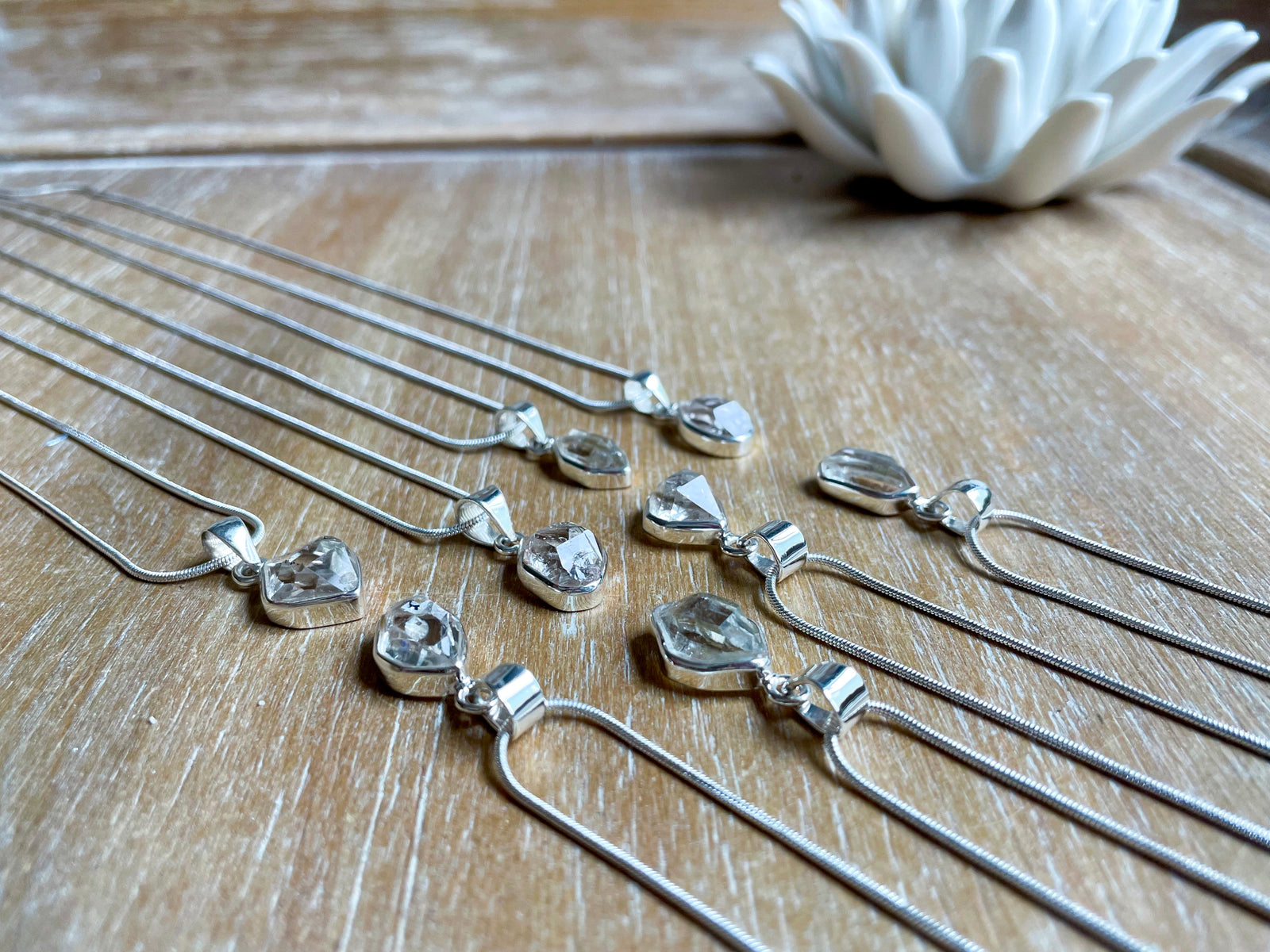 Herkimer Diamond Sterling Pendant