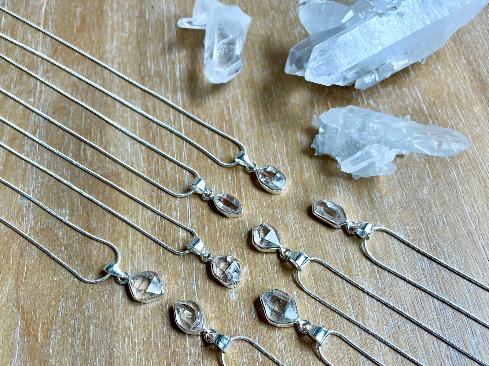 Herkimer Diamond Sterling Pendant