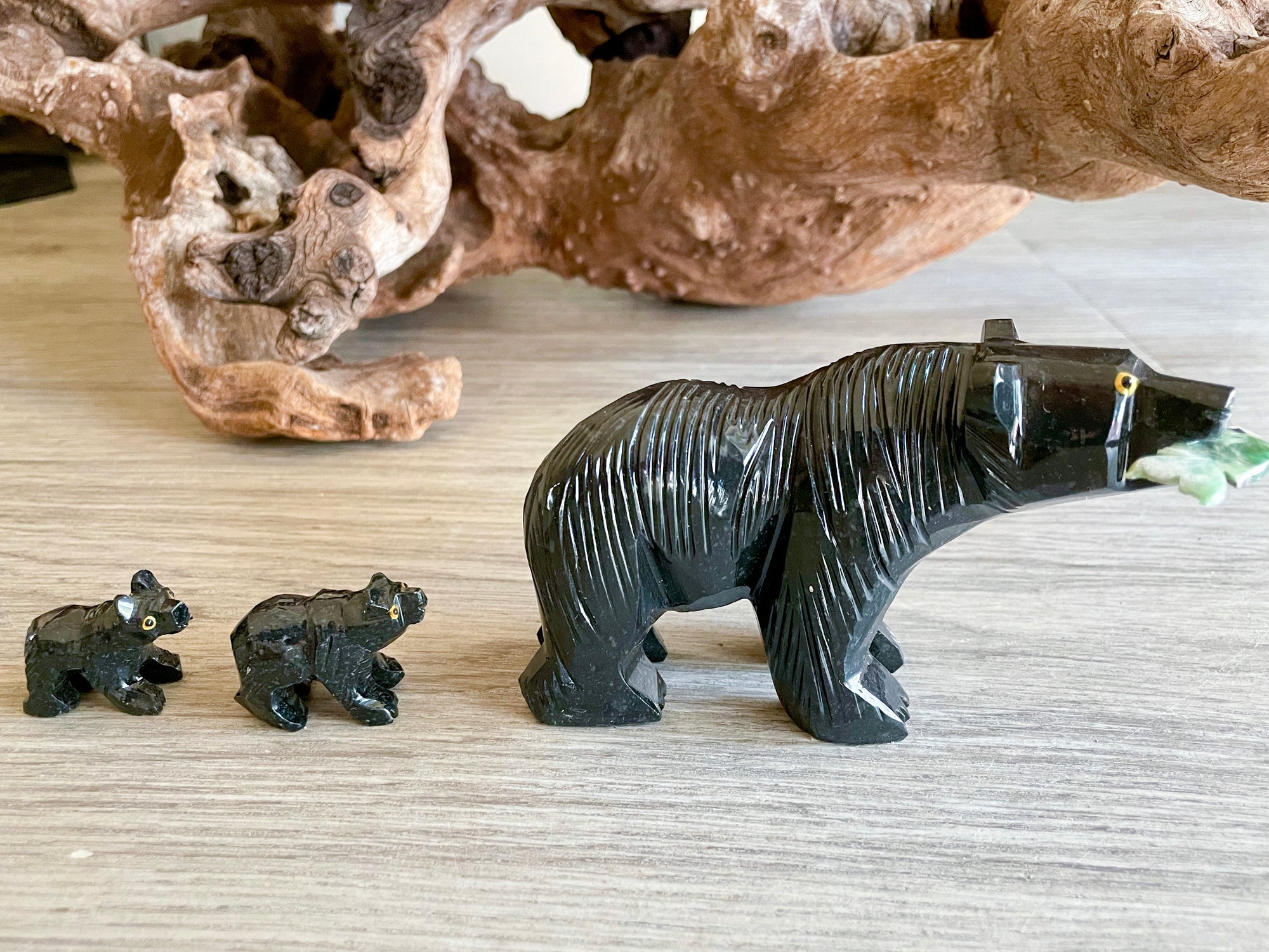 Black Onyx Bear Family