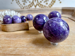 Charoite Sphere