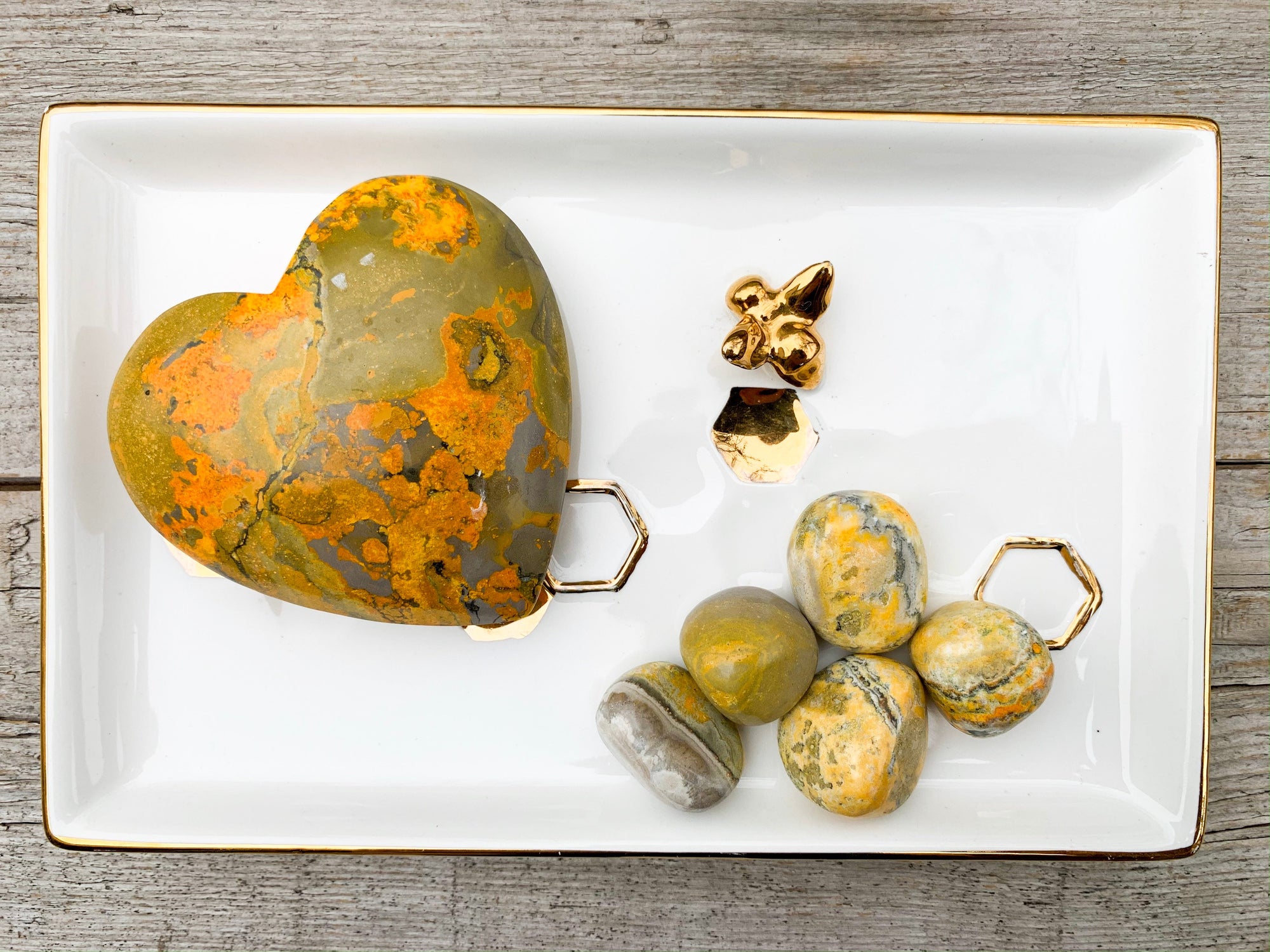 Bumblebee Jasper Heart