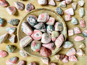 Rhodochrosite Tumbled Stone