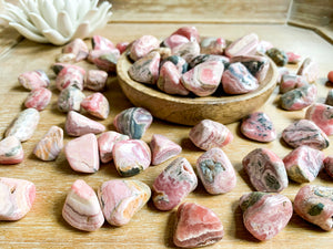 Rhodochrosite Tumbled Stone