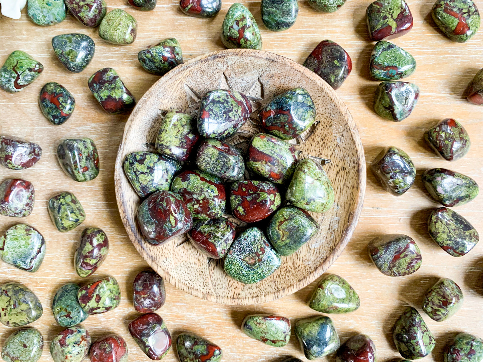Dragon Blood Jasper Tumbled Stone