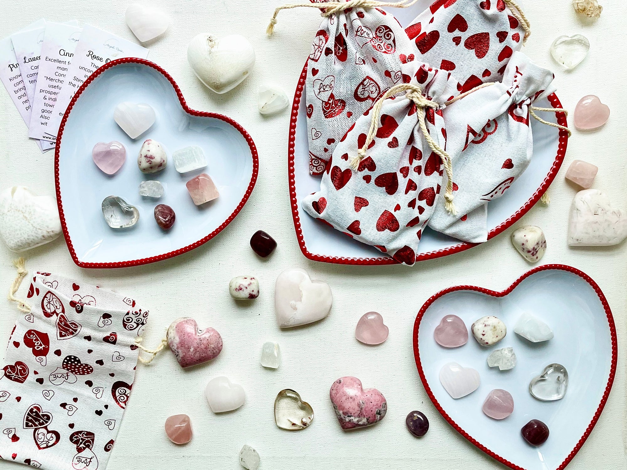 Valentine's Day Gift Bag || Crystal Candy & Hearts