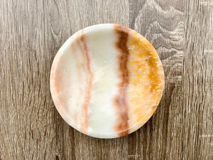 Aragonite Carved Bowl