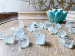 Aquamarine (Beryl) Raw || Grade A