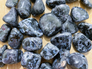 Indigo Gabbro Tumbled Stone