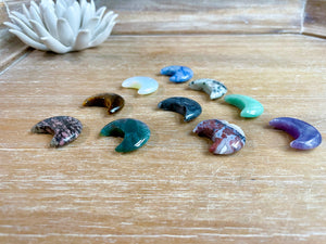 Mini Assorted Moon Carvings