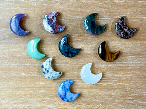 Mini Assorted Moon Carvings
