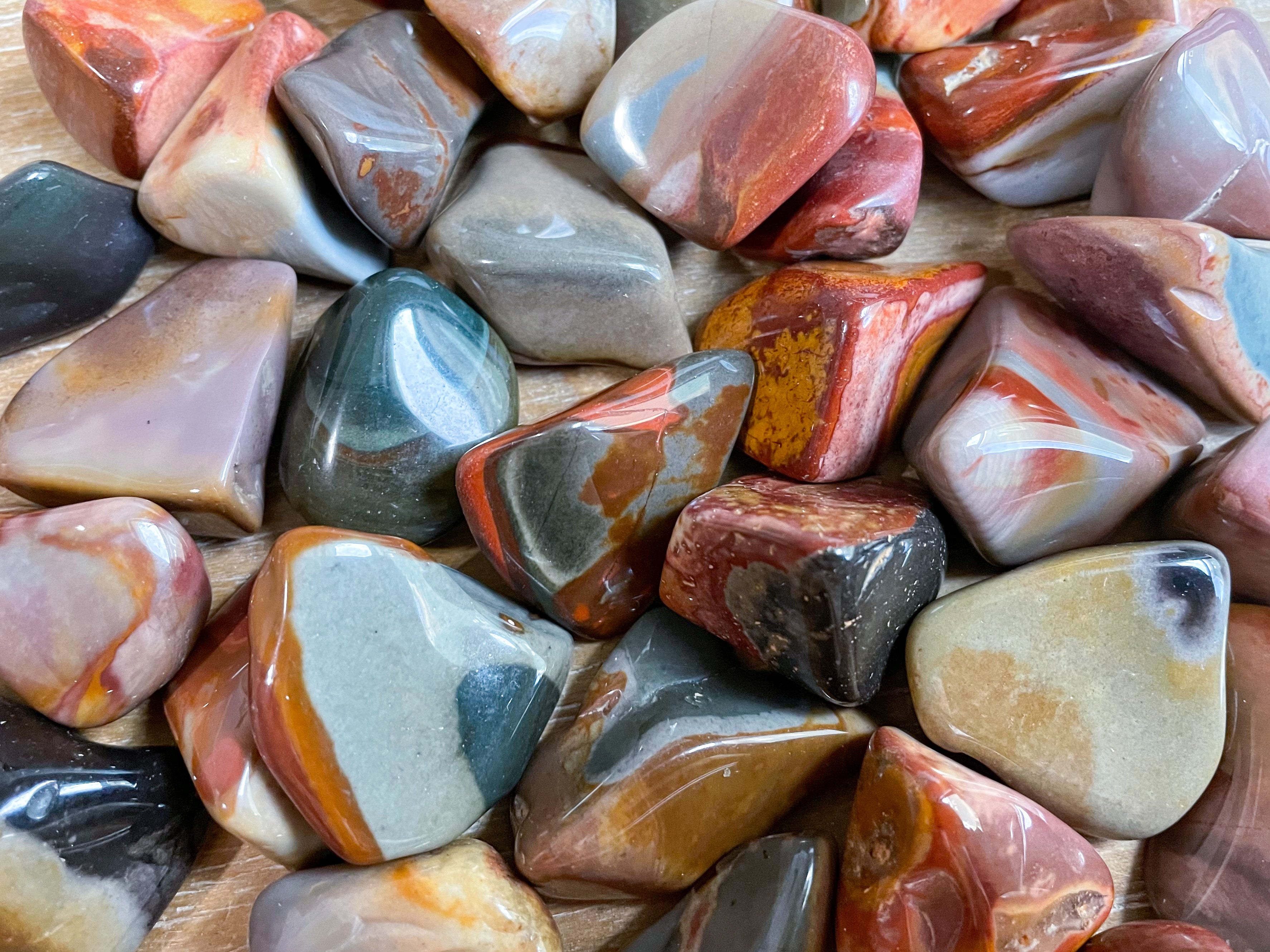 Polychrome Jasper Tumbles Polychrome Jasper Tumbles